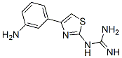 4-(3-Aminophenyl)-2-guanidinothiazole CAS#: 72801-60-6