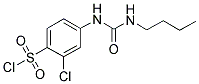 4-(3-BUTYL-UREIDO)-2-CHLORO-BENZENESULFONYL CHLORIDE CAS#: 728864-78-6