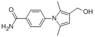 4-[3-(HYDROXYMETHYL)-2,5-DIMETHYL-1H-PYRROL-1-YL]-BENZAMIDE CAS#: 769139-82-4