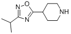 4-(3-ISOPROPYL-1,2,4-OXADIAZOL-5-YL)PIPERIDINE CAS#: 733748-92-0