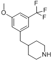 4-(3-METHOXY-5-TRIFLUOROMETHYL-BENZYL)-PIPERIDINE CAS#: 794500-99-5
