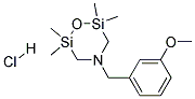 4-(3-METHOXYBENZYL)-2,2,6,6-TETRAMETHYL-1-OXA-4-AZA-DISILACYCLOHEXANE HCL, 99 CAS#: 72821-11-5