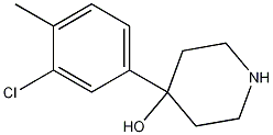 4-(3-chloro-4-methylphenyl)piperidin-4-ol CAS#: 700794-55-4