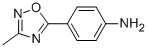 4-(3-methyl-1,2,4-oxadiazol-5-yl)aniline CAS#: 76635-31-9
