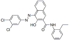 4-[(3,4-dichlorophenyl)azo]-N-(2-ethylphenyl)-3-hydroxynaphthalene-2-carboxamide CAS#: 72088-86-9