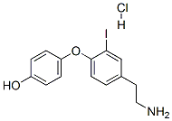 4-[4-(2-Aminoethyl)-2-iodophenoxy]phenol Hydrochloride CAS#: 788824-64-6