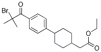 4-[4-(2-BROMO-2-METHYL-1-OXOPROPYL)PHENYL]-CYCLOHEXANEACETIC ACID ETHYL ESTER CAS#: 701232-18-0