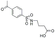 4-[[(4-ACETYLPHENYL)SULFONYL]AMINO]BUTANOIC ACID CAS#: 757192-77-1