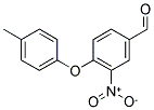 4-(4-METHYLPHENOXY)-3-NITROBENZENECARBALDEHYDE CAS#: 750641-06-6