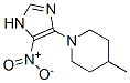4-(4-Methylpiperidino)-5-nitro-1H-imidazole CAS#: 73941-34-1