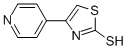4-(4-Pyridinyl)thiazole-2-thiol CAS#: 77168-63-9