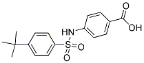 4-(([4-(TERT-BUTYL)PHENYL]SULFONYL)AMINO)BENZOIC ACID CAS#: 708996-17-2