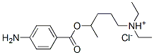 4-(4-aminobenzoyl)oxypentyl-diethyl-azanium chloride CAS#: 78329-78-9