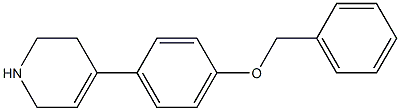 4-[4-(benzyloxy)phenyl]-1,2,3,6-tetrahydropyridine CAS#: 778642-53-8