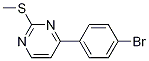 4-(4-broMophenyl)-2-(Methylsulfanyl)pyriMidine CAS#: 778646-96-1
