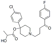 [4-(4-chlorophenyl)-1-[4-(4-fluorophenyl)-4-oxo-butyl]-4-piperidyl] 2-hydroxypropanoate CAS#: 75478-79-4