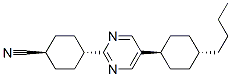 4-[5-(4-butylcyclohexyl)-2-pyrimidinyl]-, [trans,trans]-Cyclohexanecarbonitrile CAS#: 73451-46-4