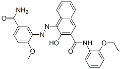 4-[[5-(aminocarbonyl)-2-methoxyphenyl]azo]-N-(2-ethoxyphenyl)-3-hydroxy-2-Naphthalenecarboxamide CAS#: 73384-83-5