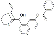 [4-[(5-ethenyl-1-azabicyclo[2.2.2]oct-7-yl)-hydroxy-methyl]quinolin-6- yl] benzoate CAS#: 77539-57-2