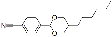 4-(5-hexyl-1,3-dioxan-2-yl)benzonitrile CAS#: 74800-44-5