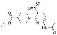 4-(6-Acetylamino-3-nitro-2-pyridyl)-1-piperazinecarboxylic acid ethyl ester CAS#: 75167-23-6