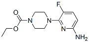 4-(6-Amino-3-fluoro-2-pyridyl)-1-piperazinecarboxylic acid ethyl ester CAS#: 75167-28-1