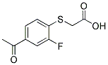 [(4-ACETYL-2-FLUOROPHENYL)THIO]ACETIC ACID CAS#: 749906-84-1