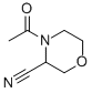 4-ACETYL-MORPHOLINE-3-CARBONITRILE CAS#: 77873-74-6
