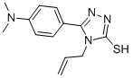4-ALLYL-5-[4-(DIMETHYLAMINO)PHENYL]-4H-1,2,4-TRIAZOLE-3-THIOL CAS#: 724749-10-4