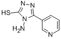 4-AMINO-5-PYRIDIN-3-YL-4H-[1,2,4]TRIAZOLE-3-THIOL CAS#: 78027-00-6
