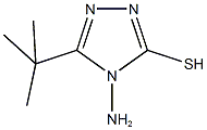 4-AMINO-5-TERT-BUTYL-4H-1,2,4-TRIAZOLE-3-THIOL CAS#: 73396-58-4