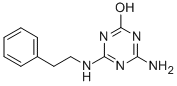 4-AMINO-6-PHENETHYLAMINO-[1,3,5]TRIAZIN-2-OL CAS#: 79246-47-2