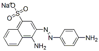 4-Amino-3-[(4-aminophenyl)azo]-1-naphthalenesulfonic acid sodium salt CAS#: 72102-78-4
