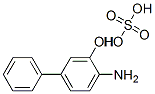 4-Amino-3-biphenylol, hydrogen sulfate CAS#: 73728-82-2