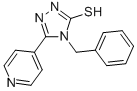 4-BENZYL-5-PYRIDIN-4-YL-4H-[1,2,4]TRIAZOLE-3-THIOL CAS#: 74270-78-3