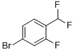 4-BROMO-1-DIFLUOROMETHYL-2-FLUOROBENZENE CAS#: 749932-17-0