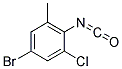 4-BROMO-2-CHLORO-6-METHYLPHENYL ISOCYANATE CAS#: 77159-77-4