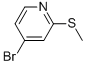 4-BROMO-2-(METHYLTHIO)PYRIDINE CAS#: 769163-30-6