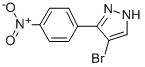 4-BROMO-3-(4-NITROPHENYL)-1H-PYRAZOLE CAS#: 73227-97-1