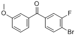 4-BROMO-3-FLUORO-3'-METHOXYBENZOPHENONE CAS#: 750633-75-1