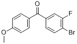 4-BROMO-3'-FLUORO-4'-METHOXYBENZOPHENONE CAS#: 760192-85-6