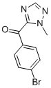 (4-BROMOPHENYL)(1-METHYL-1H-1,2,4-TRIAZOL-5-YL)METHANONE CAS#: 777873-04-8
