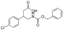 4-{[(Benzyloxy)carbonyl]amino}-3-(4-chlorophenyl)-butanoic acid CAS#: 78131-31-4