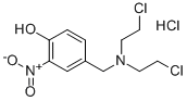 4-((Bis(2-chloroethyl)amino)methyl)-2-nitro-phenol hydrochloride CAS#: 77905-50-1