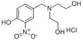 4-((Bis(2-hydroxyethyl)amino)methyl)-2-nitro-phenol hydrochloride CAS#: 77905-44-3