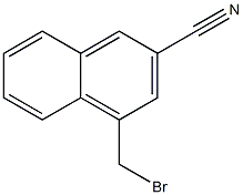 4-(BroMoMethyl)-2-naphthonitrile CAS#: 79997-04-9