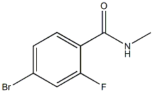 4-Bromo-2-fluoro-N-methylbenzamide CAS#: 749927-69-3