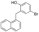 4-Bromo-2-(naphthalen-1-ylmethyl)phenol CAS#: 746645-71-6