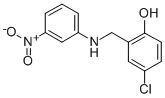 4-CHLORO-2-[(3-NITROANILINO)METHYL]BENZENOL CAS#: 763132-60-1