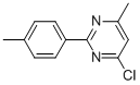 4-CHLORO-2-(4-METHYLPHENYL)-6-METHYLPYRIMIDINE CAS#: 79382-77-7
